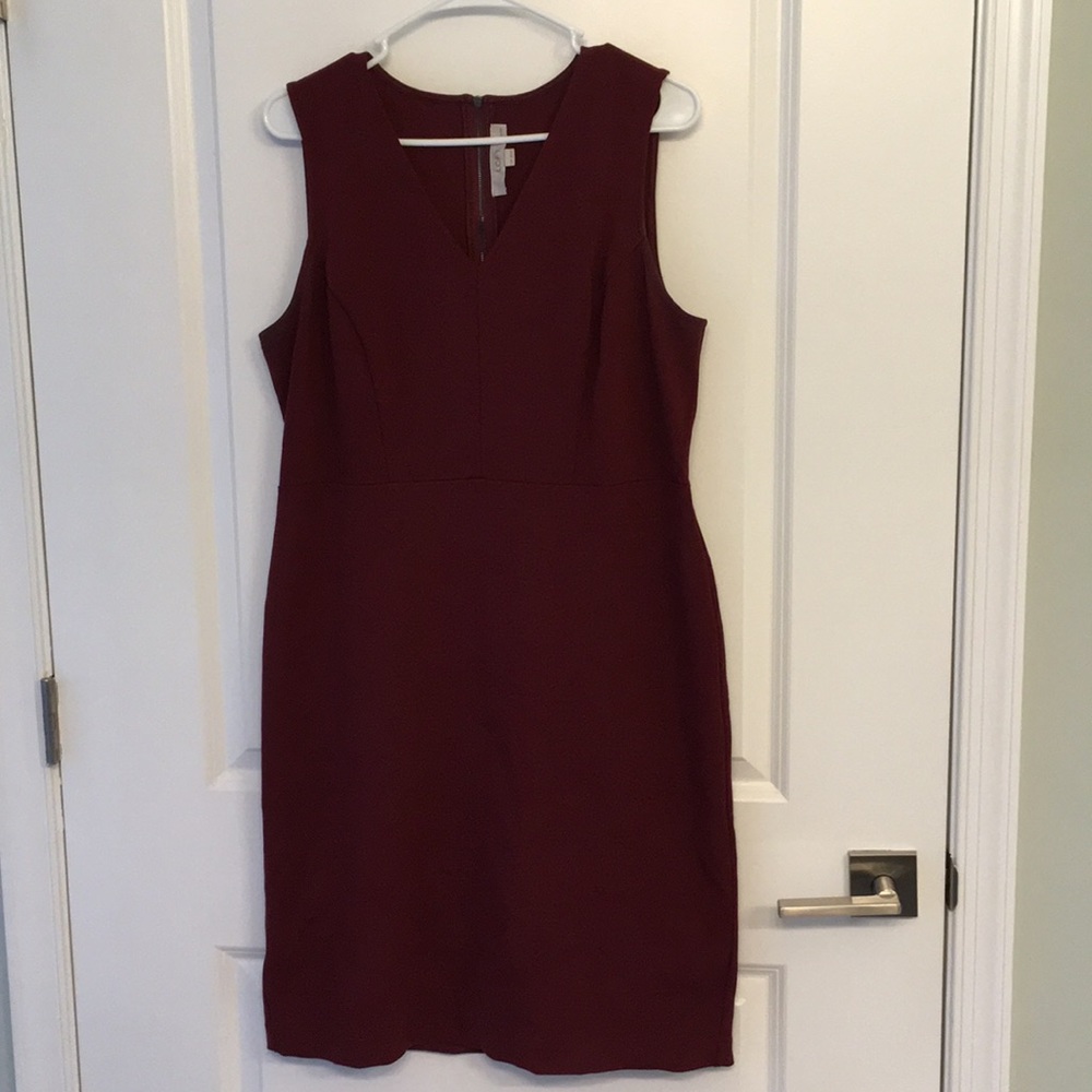 LOFT Maroon Dress